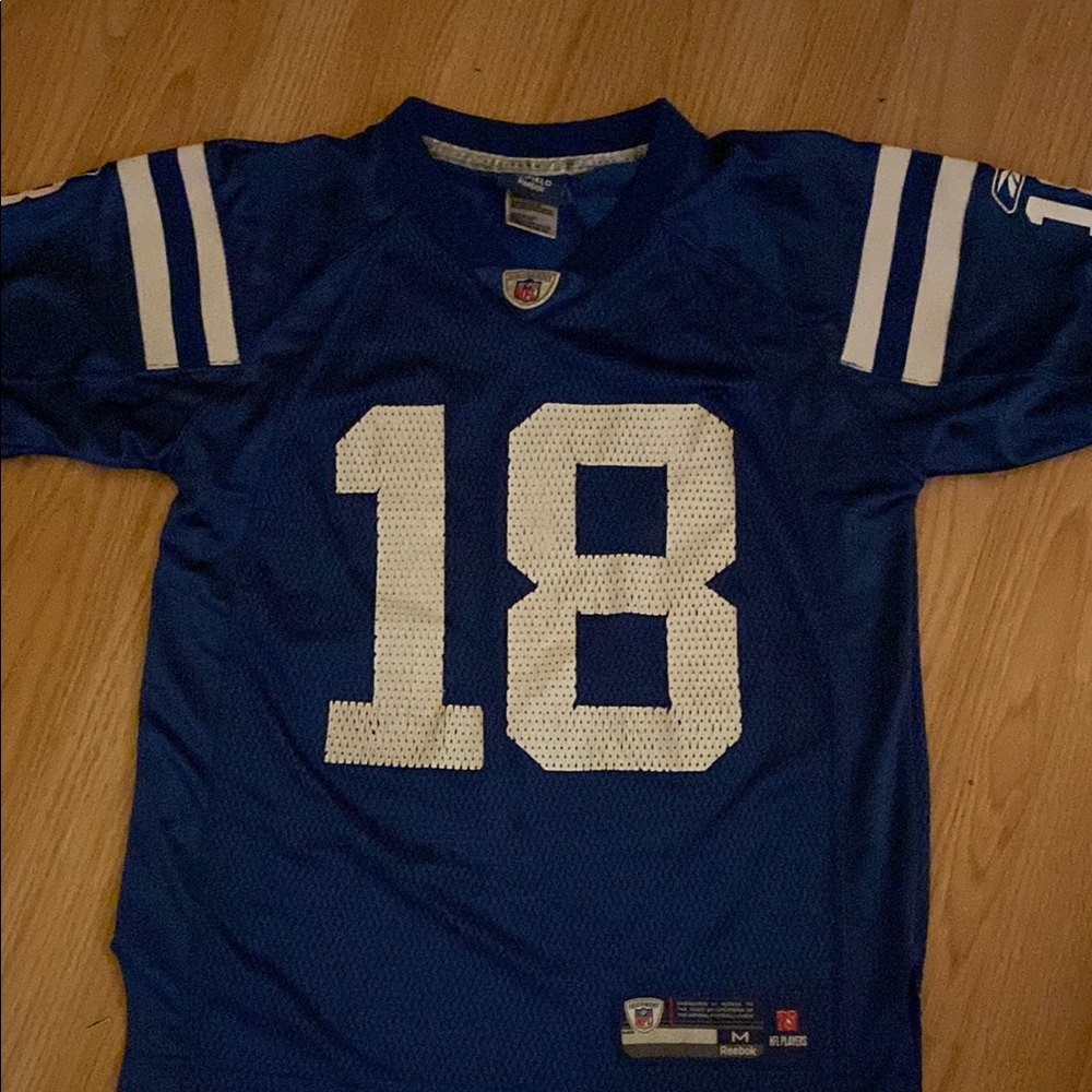 Manning Jersey Number 18 Boys 10/12
